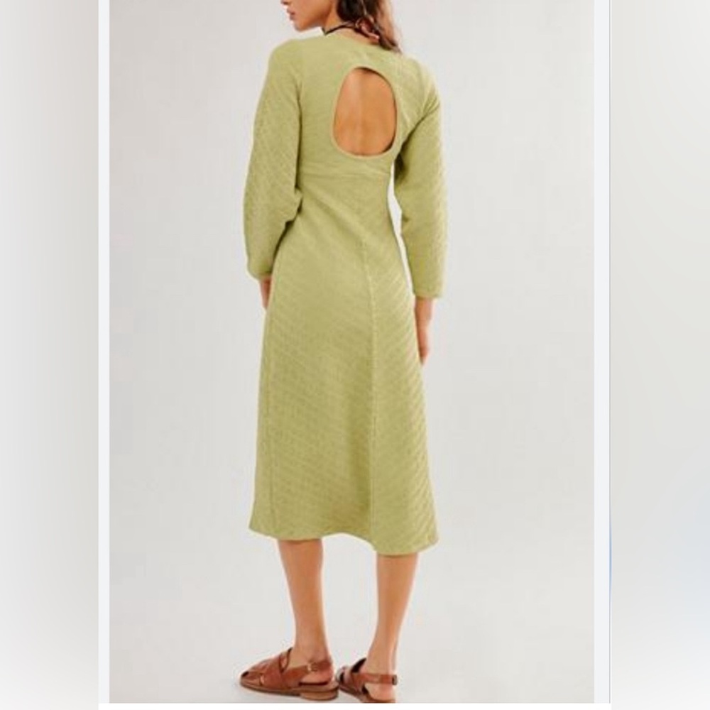 NWOT Free People Gabby Seamless Midi dress - Picture 2 of 3